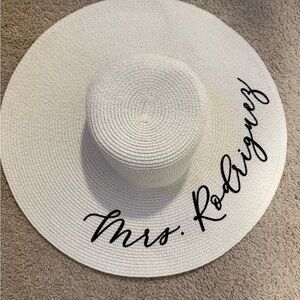 White Sun Hat
